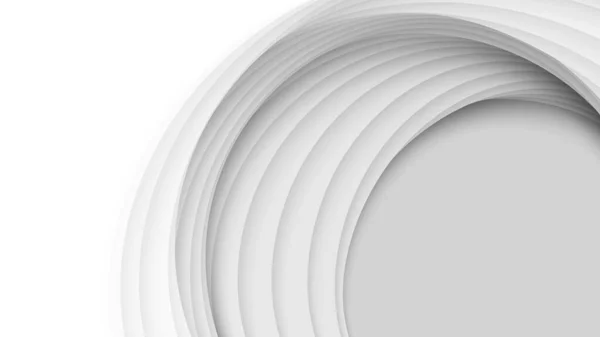 Vektor Abstrakten Hintergrund Mit Papier Geschnitten Formen Weiße Schnitzkunst Papierbastellandschaft — Stockvektor