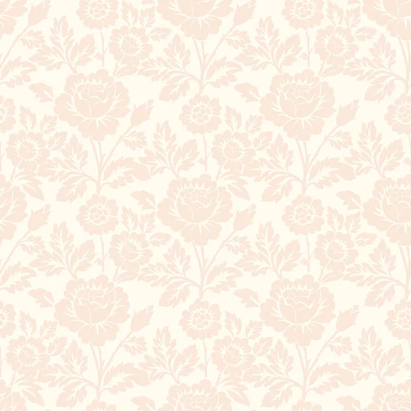 Vector Blume Nahtlose Muster Hintergrund Elegante Textur Für Hintergründe Klassischer — Stockvektor