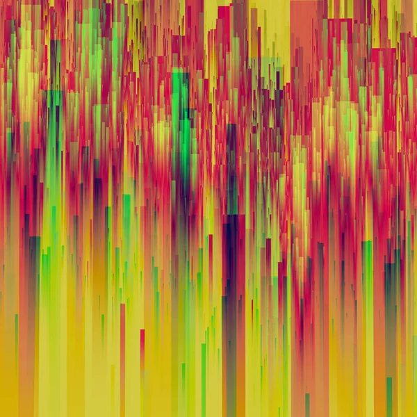 Vector Glitch Achtergrond Digitale Beeldvervorming Kleurrijke Abstracte Achtergrond Voor Ontwerpen — Stockvector