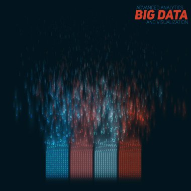 Görselleştirmeyi sıralayan soyut büyük veri bilgisini yönlendir. Sosyal ağ, karmaşık veri tabanlarının finansal analizi. Görsel bilgi karmaşıklığı netleştirmesi. Karmaşık veri grafiği.