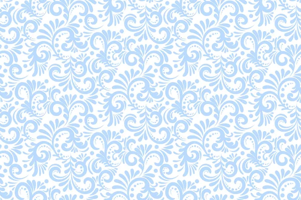 Vector Blume Nahtlose Muster Hintergrund Elegante Textur Für Hintergründe Klassischer — Stockvektor