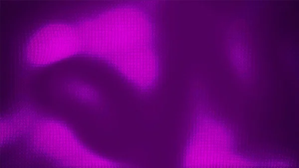 Visualizzazione Astratta Dei Big Data Vettoriale Violet Incandescente Flusso Dati — Vettoriale Stock