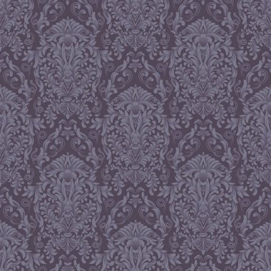 Vektör damask Dikişsiz desen arka plan. Klasik lüks eski moda damask süsleme, duvar kağıtları, tekstil, sarma için Kraliyet Viktorya Dikişsiz doku. Nefis çiçek Barok şablonu