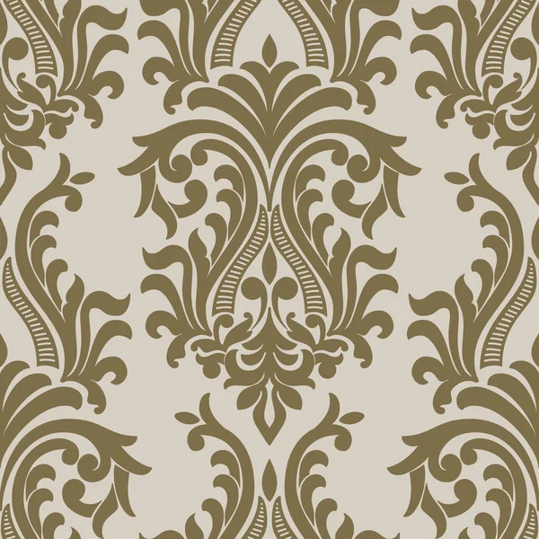 Vector Damask Seamless Pattern Element Classical Luxury Old Fashioned Damask — Stock Vector