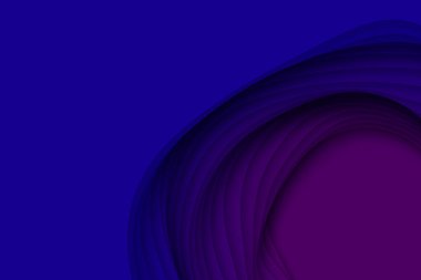 Kağıt kesiği şekilli 3 boyutlu vektör arkaplanı. Renkli oyma sanatı. Gradyan solgunluk renkleri olan kağıt işçiliği manzarası. İş sunumları, el ilanları, posterler için minimal tasarım düzeni