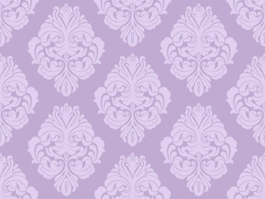 Vektör damask Dikişsiz desen arka plan. Klasik lüks eski moda damask süsleme, duvar kağıtları, tekstil, sarma için Kraliyet Viktorya Dikişsiz doku. Nefis çiçek Barok şablonu