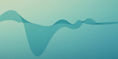 Soyut vektör dalga ağ arka planı. Nokta bulut dizisi. Kaotik ışık dalgaları. Teknolojik siber uzay geçmişi. Siber dalgalar.