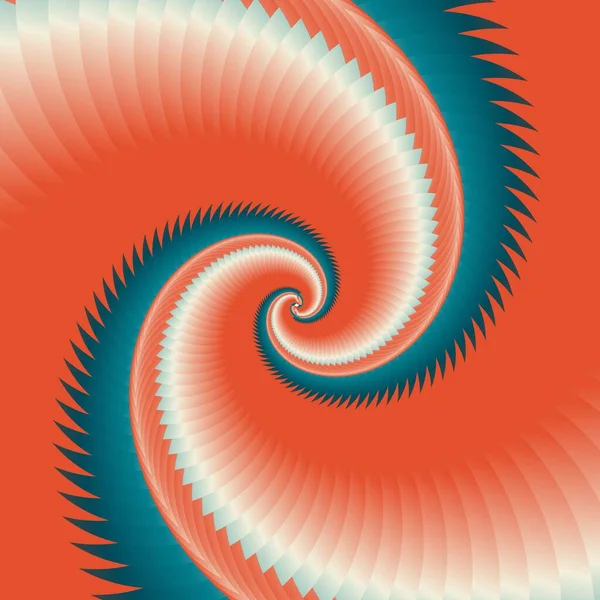無限の幾何学に 概要幾何学的同心円状旋回背景 構造物のような海の殻 小さな渦の背景 同心円状の包装形状 — ストックベクタ