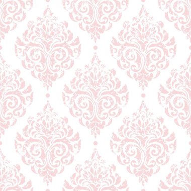 Vektör damask Dikişsiz desen arka plan. Klasik lüks eski moda damask süsleme, duvar kağıtları, tekstil, sarma için Kraliyet Viktorya Dikişsiz doku. Nefis çiçek Barok şablonu.