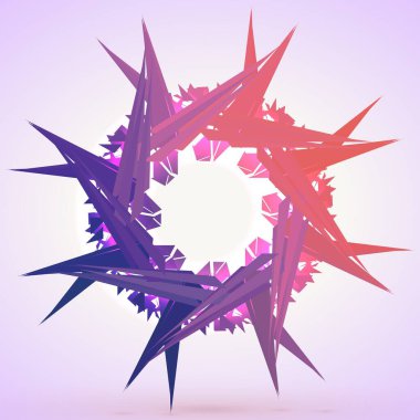 Soyut vektör ağ arkaplanı. Kaotik olarak bağlı noktalar ve uzayda uçan çokgenler. Uçan enkaz. Fütürist teknoloji kartı. Çizgiler, noktalar, daireler ve düzlemler. Geleceksel tasarım.