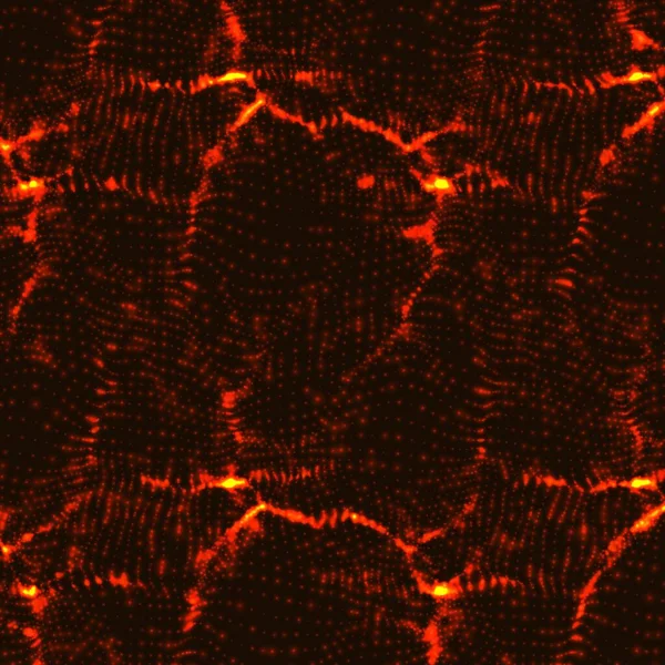 Абстрактний Векторний Хвильовий Сітчастий Фон Точковий Хмарний Масив Хаотичні Світлові — стоковий вектор