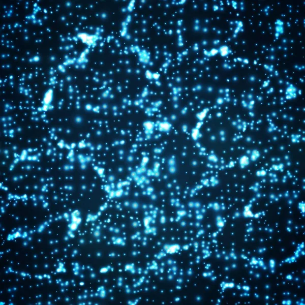 矢量波网背景 点云阵列 混乱的光波 技术网络空间背景 网络波 — 图库矢量图片