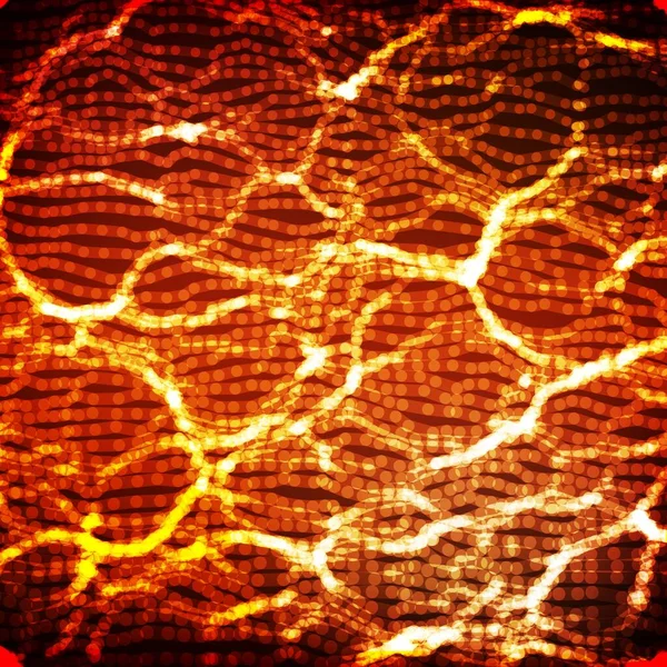 Fond Abstrait Maille Onde Vectorielle Tableau Nuageux Ondes Lumineuses Chaotiques — Image vectorielle