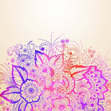 Düğün davetiyesi ve Arap tarzı süslemeli ilan kartı. Arabesk deseni. Doğu etnik süsü. Arkaplan için zarif bir doku. Tasarım şablonu.