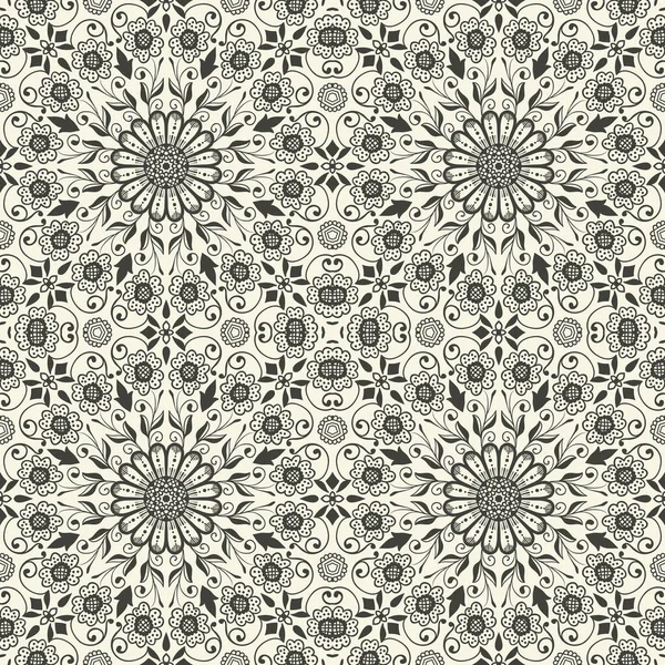 Zentangle Estilo Geométrico Ornamento Patrón Fondo Orientar Ornamento Tradicional Estilo — Vector de stock