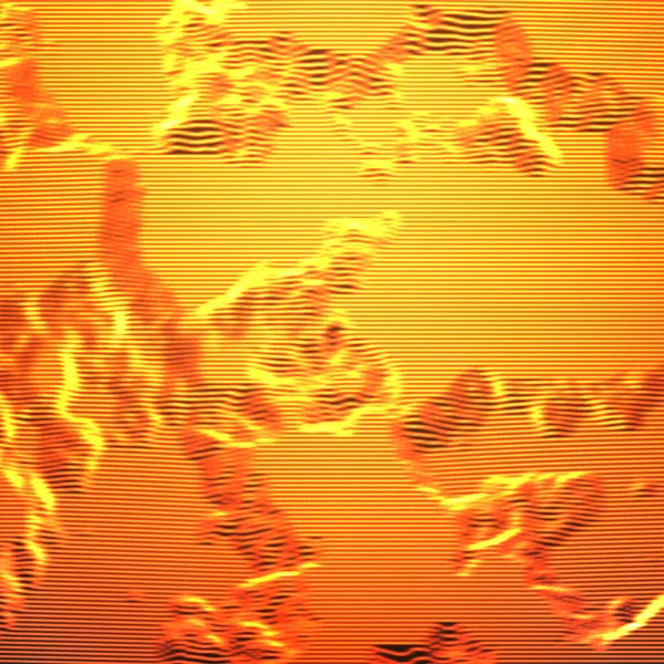 Абстрактный Векторный Фон Сетки Облако Точек Хаотические Световые Волны Технологический — стоковый вектор