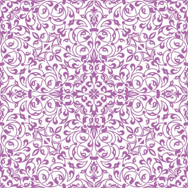 Arap tarzında vektör çiçeksiz desenli element. Arabesk deseni. Doğu etnik süsü. Arkaplan için zarif bir doku.