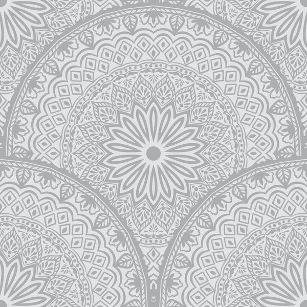 Vector Floral Seamless Pattern Element Arabian Style Arabesque Pattern Eastern — Stock Vector