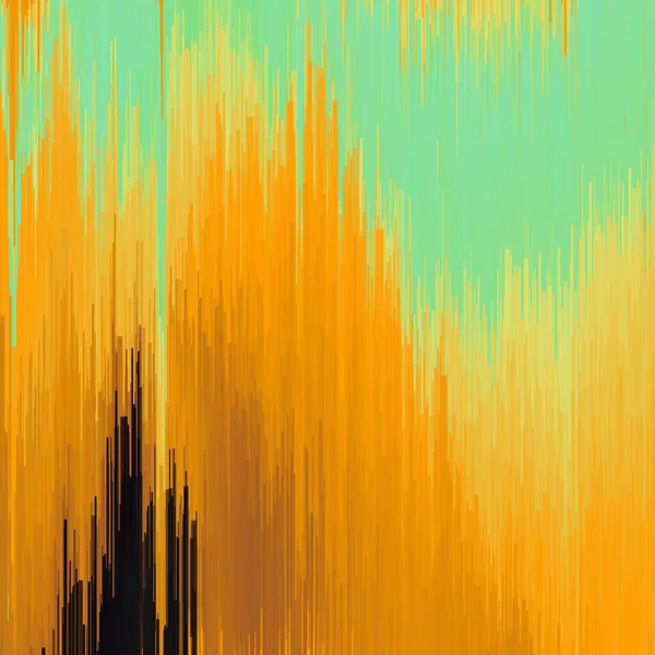 Vector Glitch Achtergrond Digitale Beeldvervorming Kleurrijke Abstracte Achtergrond Voor Ontwerpen — Stockvector