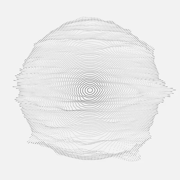 Maille Vectorielle Abstraite Niveaux Gris Sur Fond Blanc Carte Style — Image vectorielle
