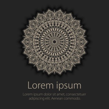 Davetiye, içinde etnik arabesk unsurları olan kartlar. Arabesk tarzı tasarım. Kartvizitler. eps10