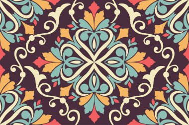 Zentangle stili geometrik süs desenli element. Geleneksel Doğu süsü. Arabesk tarzı. Kartlar ve davetiyeler için soyut geometrik, pürüzsüz desen zarif ögesi.