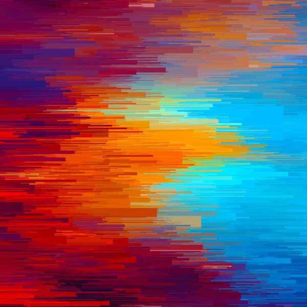 Фон векторного сбоя. Искажение данных цифрового изображения. Красочный абстрактный фон для Вашего дизайна. Хаос эстетики ошибки сигнала. Цифровой распад
.