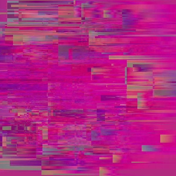 ベクトルグリッチの背景 デジタル画像データの歪み あなたのデザインのためのカラフルな抽象的な背景 信号エラーのカオス美学 デジタル崩壊 — ストックベクタ