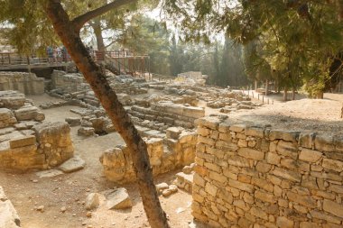 Knossos Sarayı kalıntıları, Kandiye Girit, Yunanistan