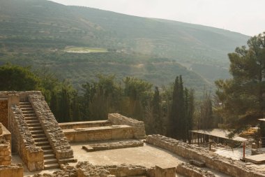 Knossos Sarayı kalıntıları, Kandiye Girit, Yunanistan