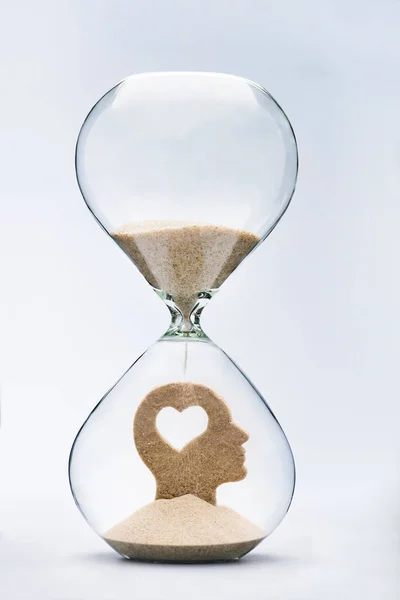 Tijd is liefde. Emotionele intelligentie — Stockfoto