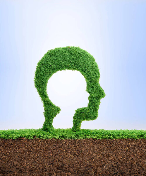 Growing up ageing concept