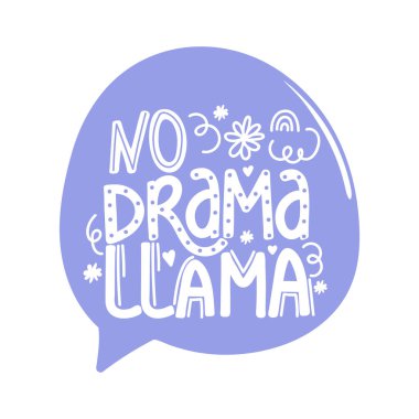 Lama konuşma balonunda alıntı yapıyor. Yaratıcı ifade: 