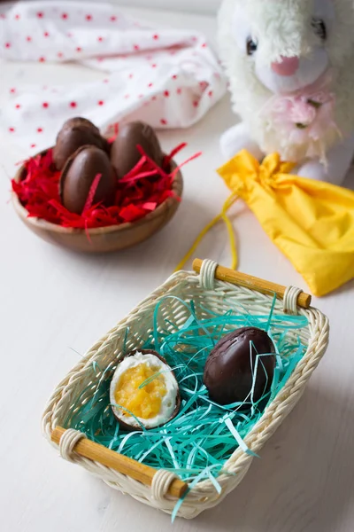 Easter chocolate eggs