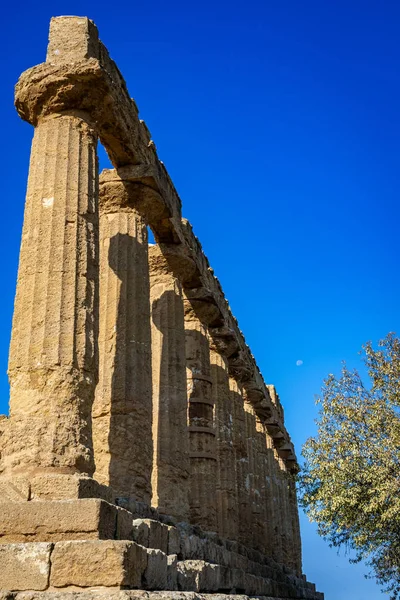 Vale dos templos em Agrigento — Fotografia de Stock