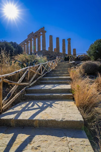 Valley of the Temples in Agrigento — Stock Photo, Image