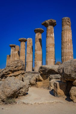 Agrigento tapınaklarda Vadisi