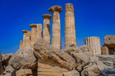 Agrigento tapınaklarda Vadisi