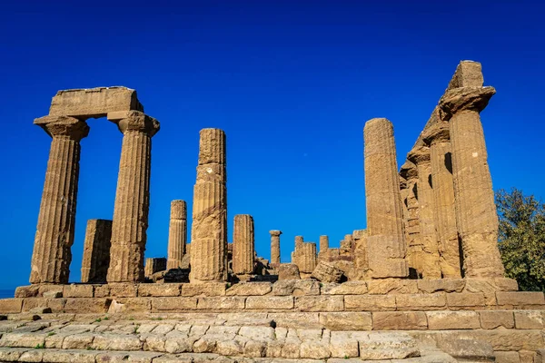 Vale dos templos em Agrigento — Fotografia de Stock