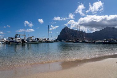 San Vito Lo Capo İtalya 'nın güzel manzarası)