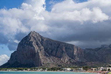 San Vito Lo Capo İtalya 'nın güzel manzarası)