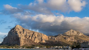 San Vito Lo Capo İtalya 'nın güzel manzarası)