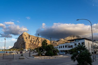 San Vito Lo Capo İtalya 'nın güzel manzarası)