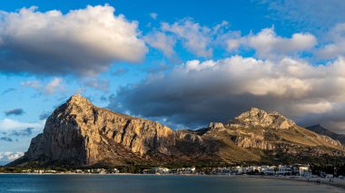 San Vito Lo Capo İtalya 'nın güzel manzarası)