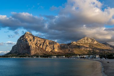 San Vito Lo Capo İtalya 'nın güzel manzarası)
