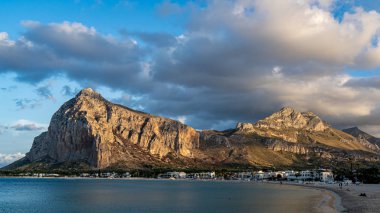 San Vito Lo Capo İtalya 'nın güzel manzarası)