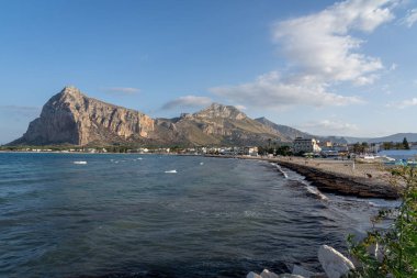 San Vito Lo Capo İtalya 'nın güzel manzarası)
