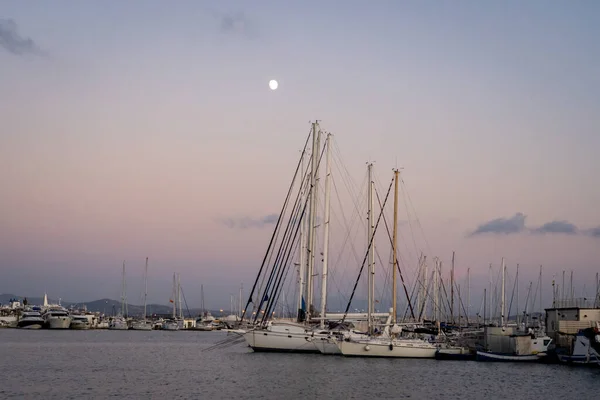 Een Prachtige Zonsondergang Trapani Italië Sicilië — Stockfoto