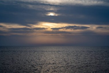 Marsala İtalya 'da gün batımı