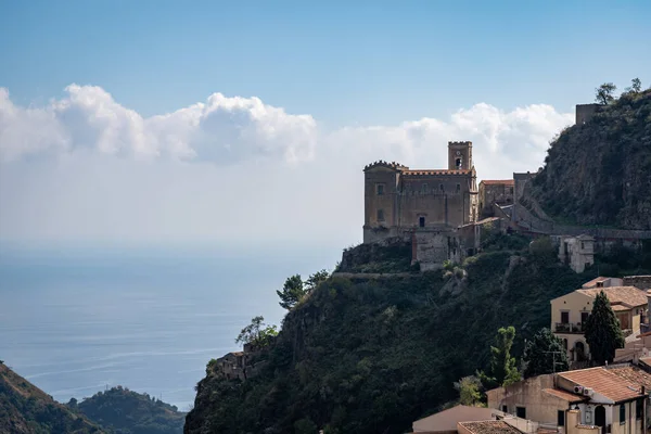 Savoca Ιταλία Σικελία Γνωστό Καλύτερο Για Την Ταινία Νονός — Φωτογραφία Αρχείου